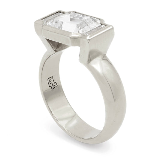 Mahan Ring • White Diamond • White Gold