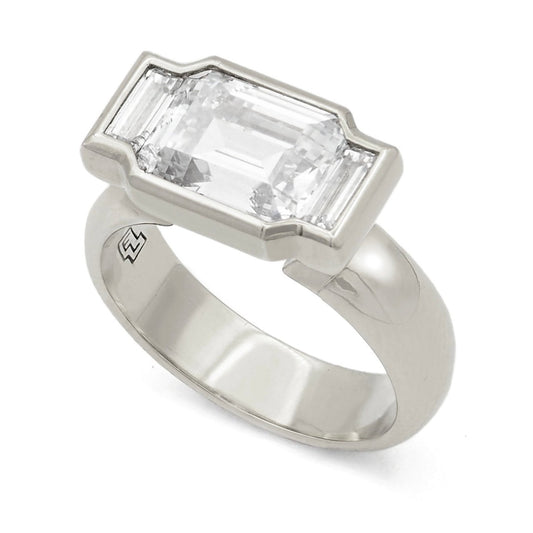 Mahan Ring • White Diamond • White Gold