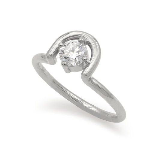 Lindy Ring • White Diamond • White Gold